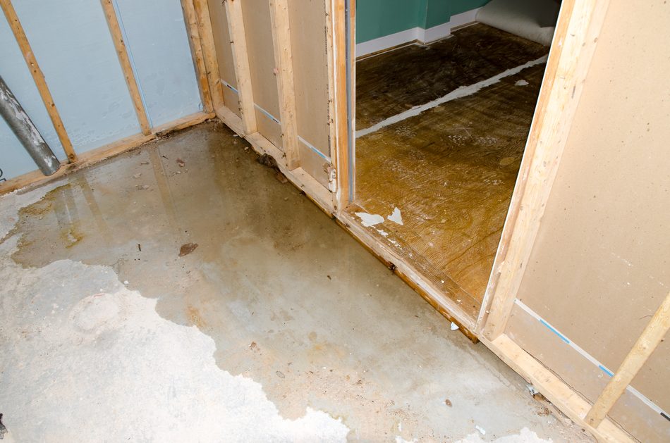 Drying equipment placed in a water damaged Louisville home